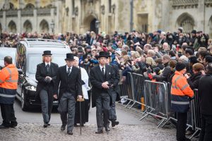 Security Services for Stephen Hawking's Funeral